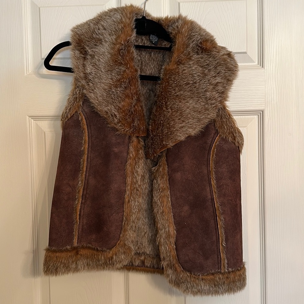 women’s fur vest